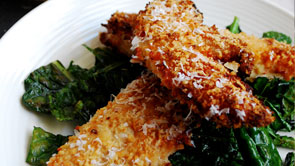 Panko-Parmesan Chicken